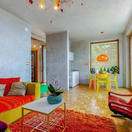 Orange, Small House In A Pine Forest Villa